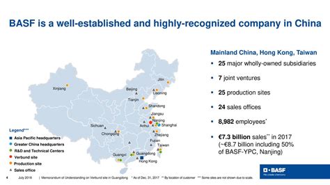 BASF (BASFY) Investigates Establishment Of Second Verbund Site In China - Slideshow - BASF SE ...