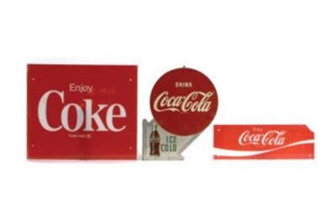 Metal Coca-Cola Signs Value & Price Guide