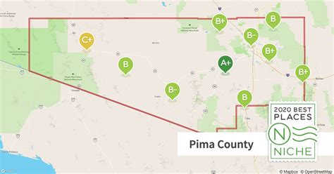 Pima County Lines Map