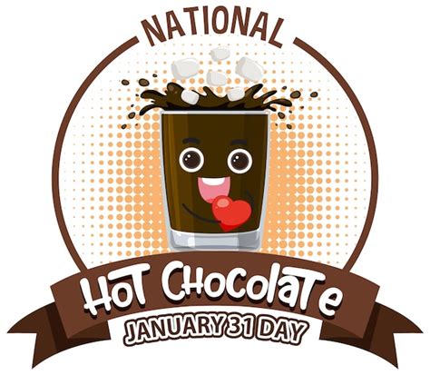 Free Vector | Hot Chocolate Day Banner Design