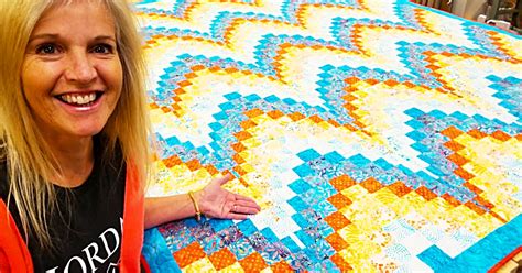 Donna Jordan's Bargello Quilt With Free Pattern