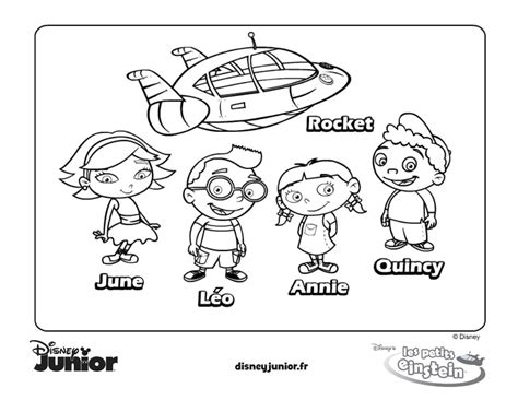 Coloriage Petit Einstein épinglé Par Lmi Kids Disney Sur Little Einsteins Les Petits | danieguto