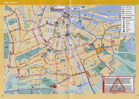 Maps of Amsterdam | Detailed map of Amsterdam in English | Maps of ...