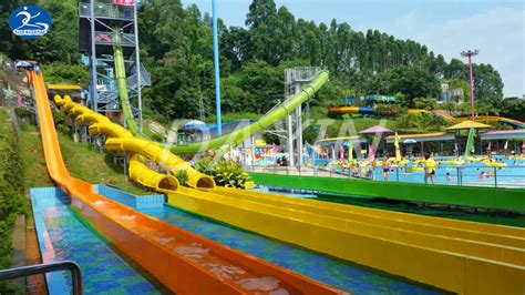 Funny Pumping Dragon Water Slide Games Cool Amusement Park Slides ...