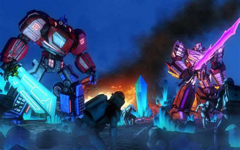 Optimus Prime Vs Megatron Wallpapers - Wallpaper Cave