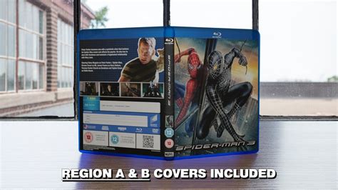 Spider-man 3 Custom Blu-ray Cover DOWNLOAD - Etsy