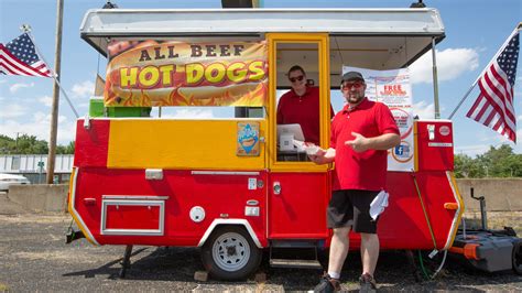 Topeka food truck Dj's Catering specializes in hot dogs