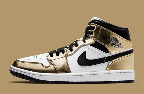 Air Jordan 1 Mid Se Metallic Gold Mens - Karl Ward