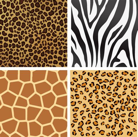 Varied Animal Print Tile Stickers - TenStickers