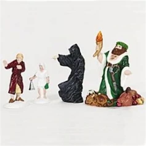 Department 56 Christmas Carol Village Scrooge Three Spirits Figurine 58542 New - Walmart.com