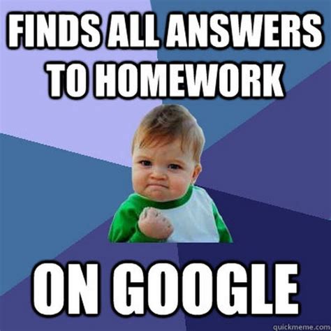 37 Homework Memes That Are Funny