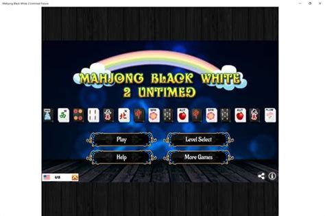 Mahjong Black White 2 Untimed Future PC Download Free - Best Windows 10 Apps