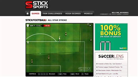 Stick Sports Stick Football: All Star Strike - YouTube