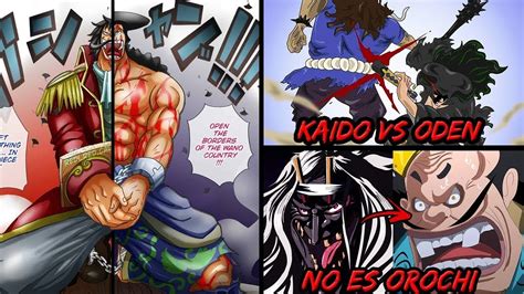 Oden vs Kaido!! Manga series - YouTube