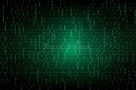 Green Matrix Digital Background, Illustration, Green Matrix Stock Illustration - Illustration of ...