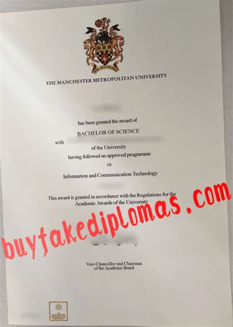 Who needs to buy Fake Manchester Metropolitan University Diploma? | Buy ...