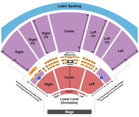 Hollywood Amphitheatre Seating Chart & Maps - St Louis