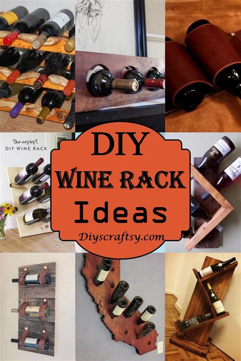 30 DIY Wine Rack Ideas Anyone Can Make - DIYS Craftsy | Diy wine rack, Wine rack, Homemade wine rack