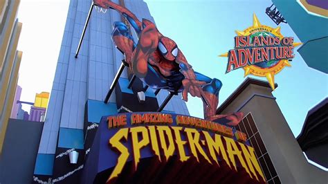 The Amazing Adventures of Spider-Man Ride at Islands of Adventure - On-Ride Video - YouTube