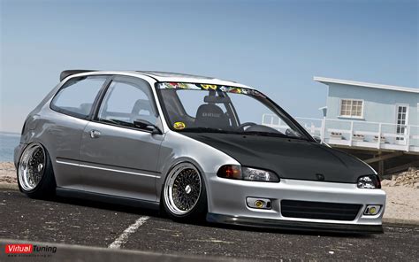 Estilo Hellaflush me gusta y me estoy volviendo fanatico | Civic eg, Honda civic, Honda