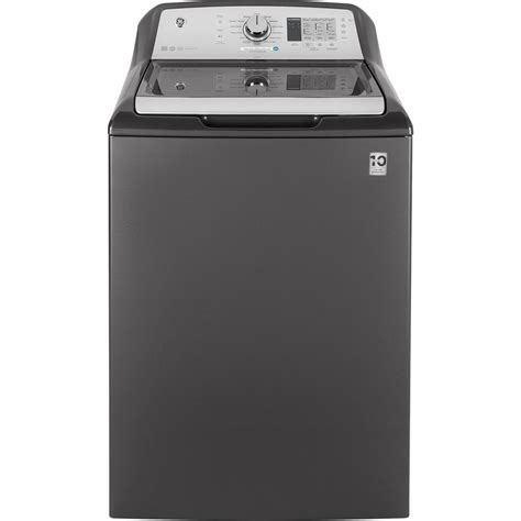 GE 4.5 cu. ft. High-Efficiency Diamond Gray Top Load Washing Machine ...