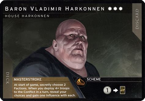 Dune Imperium - Baron Vladimir Harkonnen