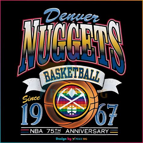 Denver Nuggets NBA Basketball Team Png Silhouette Files » PeaceSVG