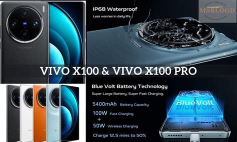 Vivo X100 and X100 Pro 5G - Specs and Features, Price Review