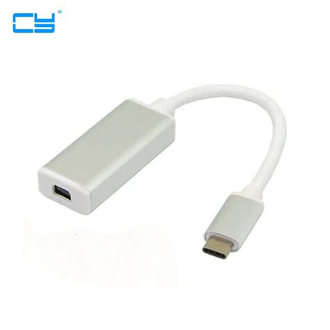 USB C USB 3.1 Type C to Mini DisplayPort DP 1080p HDTV Adapter Cable ...