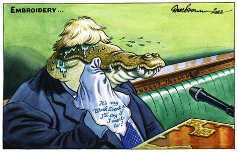 Political Cartoon on Twitter: "Dave Brown's @Independent cartoon... #BorisJohnson #PartyGate # ...