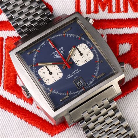 1969 Heuer Monaco Steve McQueen ref. 1133 B - TIMELINE.WATCH collection