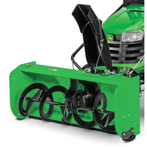 John Deere 44 in. Two-Stage Snow Blower Attachment for 100 Series Tractors BM27737 - The Home Depot