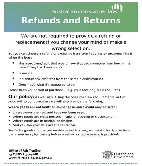 Return Policy Template | Template Business