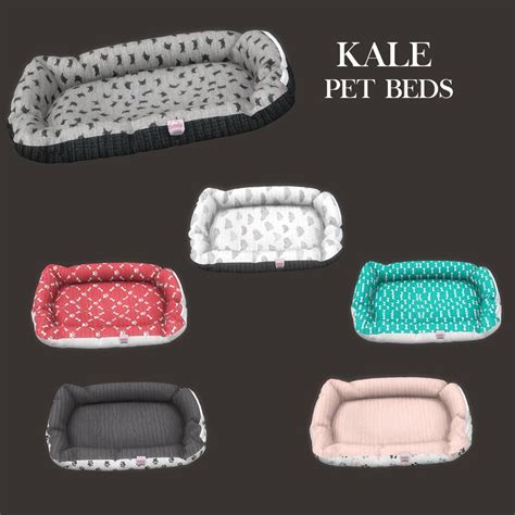 Lana CC Finds - Kale Pet Bed by Leosims | Sims 4 pets, Sims 4 toddler ...