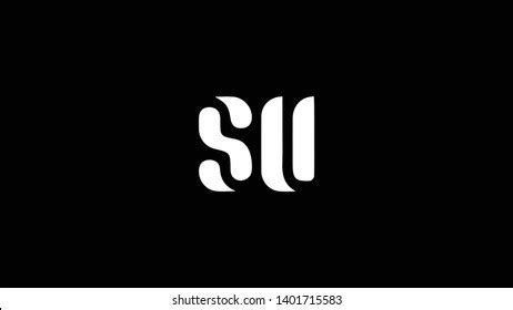 Su Logo Design Template Vector Minimal Stock Vector (Royalty Free ...