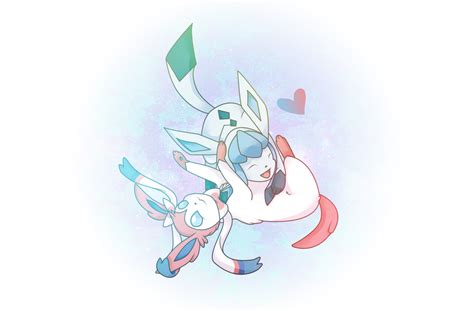 Glaceon and Sylveon by mcrmorbid on DeviantArt