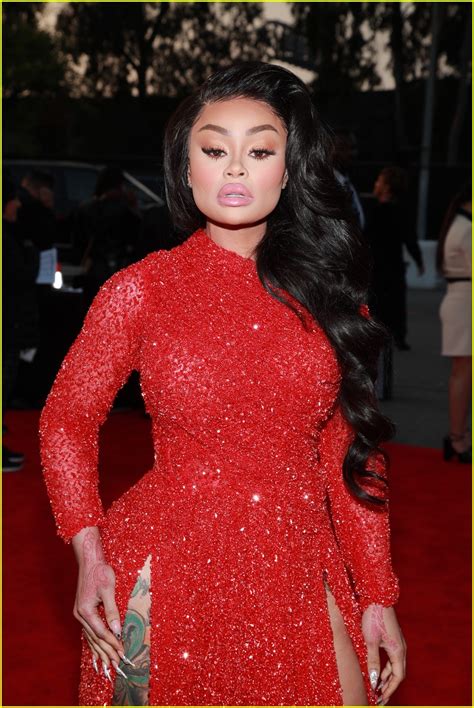 Blac Chyna Looks Radiant in Red on Grammys Red Carpet: Photo 4423627 | 2020 Grammys, Blac Chyna ...