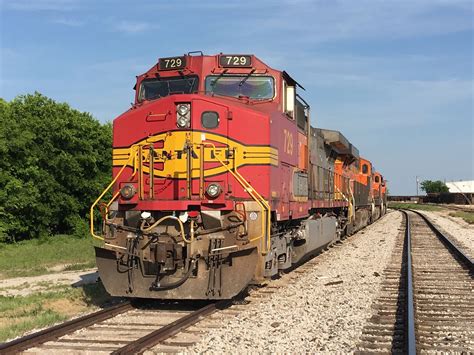 BNSF C44-9W 729 | Train, Burlington northern, Burlington