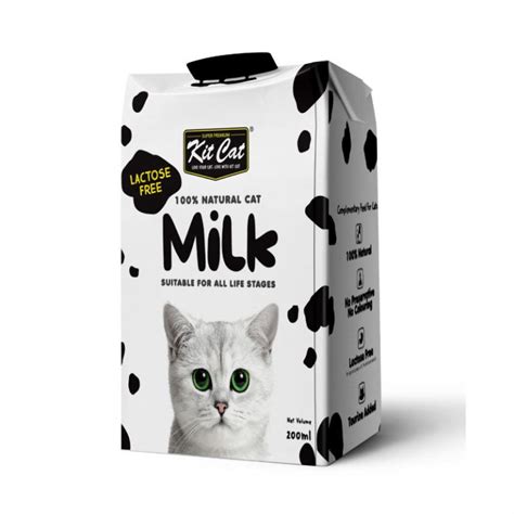 Kit Cat Natural Cat Milk 200ml - papapetshop.com