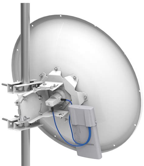 Mikrotik mANT30 MTAD-5G-30D3-PA 5GHz 30 dBi Dual Polarity Parabolic Dish antenna with precision ...