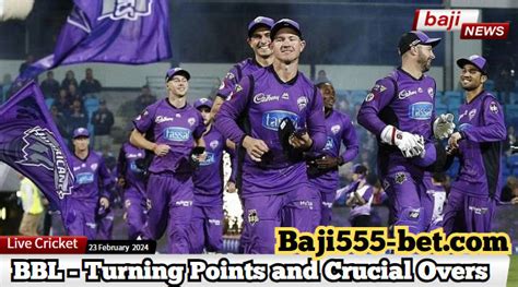 Big Bash League 2023/24: Hobart Hurricanes Triumph in Thrilling Combat Against Sydney Thunder ...