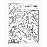 A Wise Steward Coloring Page  Printable Doctrine And Covenants sketch template