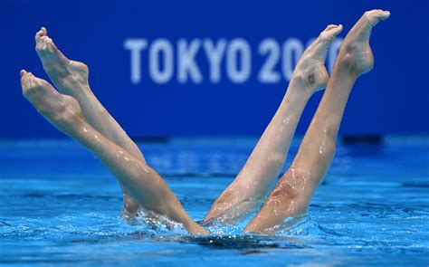 Olympics: Awesome artistic swimming photos show how hard the sport is