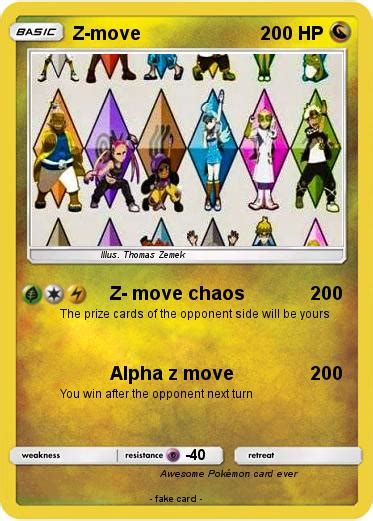 Pokémon Z move 2 2 - Z- move chaos - My Pokemon Card