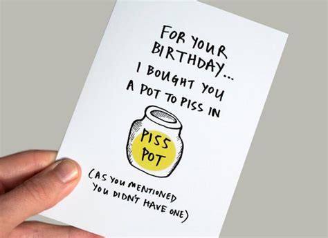 Funny Birthday Card Funny Greeting Card Sarcastic Birthday - Etsy