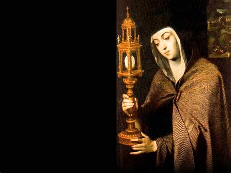 Holy Mass images...: Saint Clare of Assisi