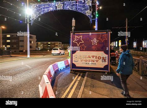 A donation collection point at Blackpool Illuminations, Blackpool ...