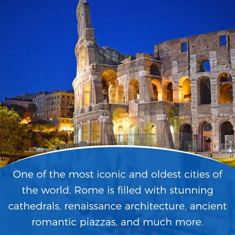 One of the most iconic and oldest cities of the world, Rome is filled with stunning cathedrals ...