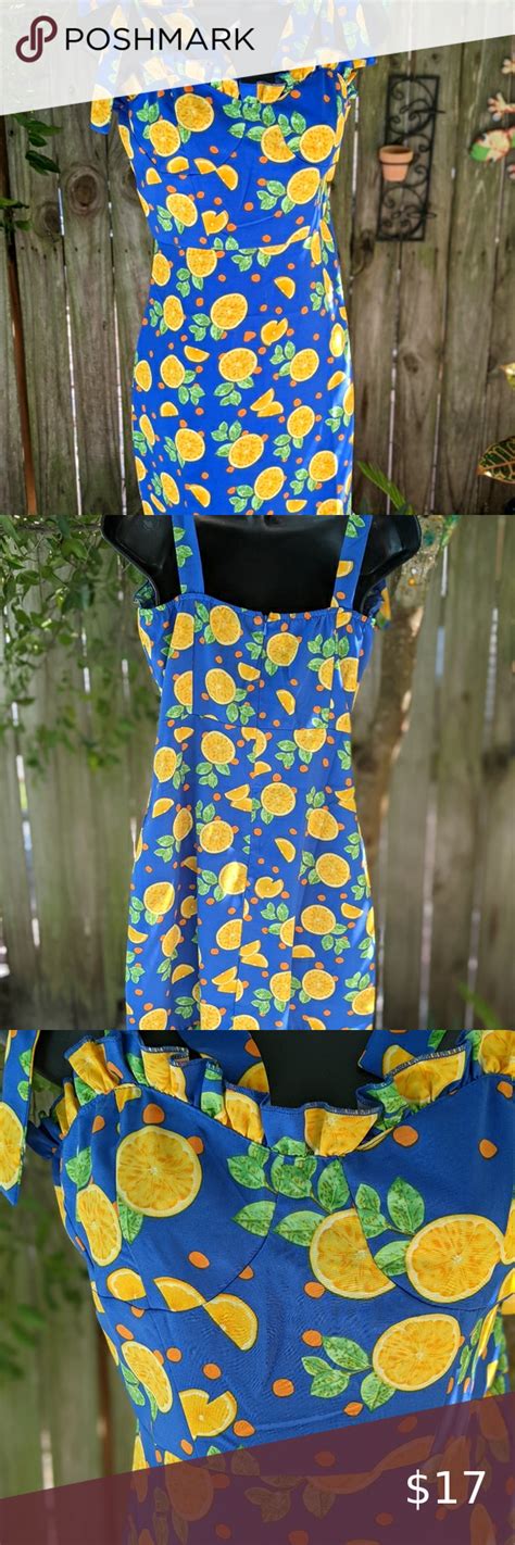 Citrus Print Dress 🍊 in 2022 | Print dress, Fashion, Retro inspired