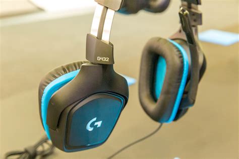 Logitech G432 7.1 Surround Gaming Headset for multiple gaming devices with leatherette earpads ...